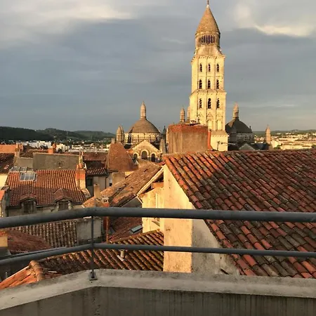 Lejlighed Saint-front Hyper Centre Avec Grande Terrasse Vue Panoramique Sur La Cathedrale Et Les Toits De Périgueux